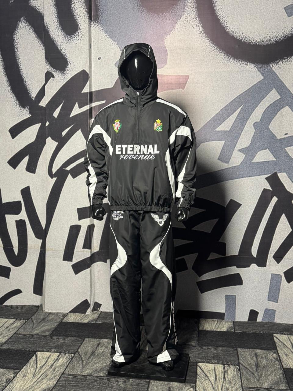 Quarter zip Windbreaker Set