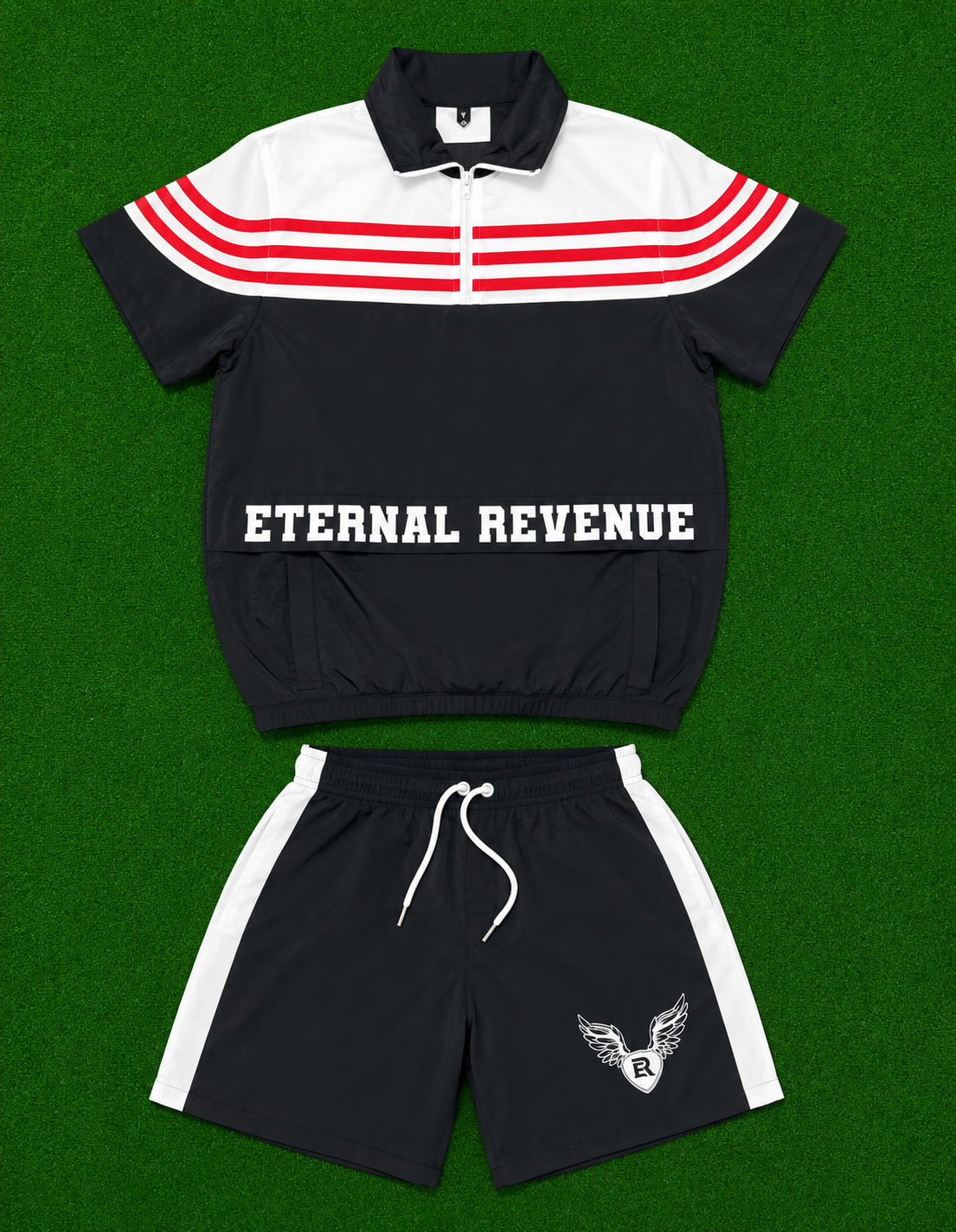 Windbreaker Short Set